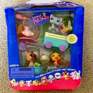 Littlest Pet Shop Spring Basket Set NIB
